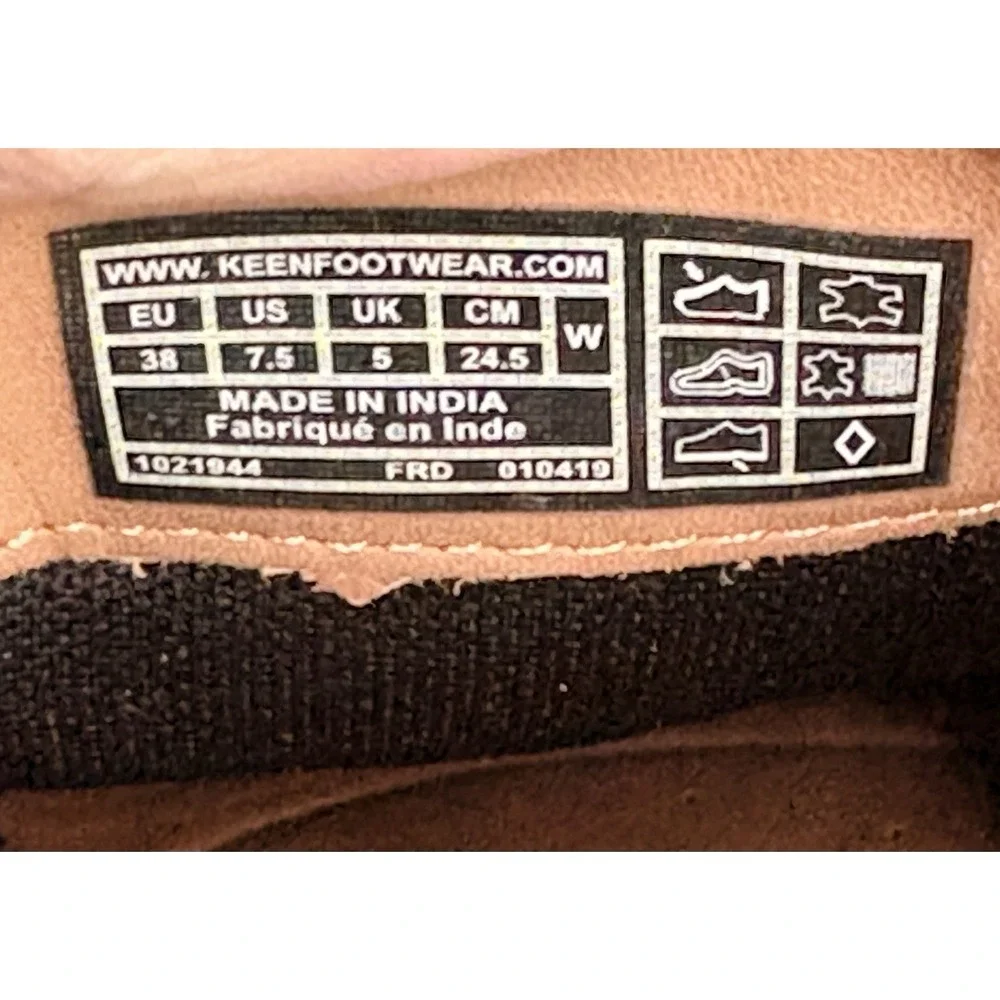 KEEN Kaci II Slip-On Leather Comfort Casual Shoes WOMENS 7.5 - Picture 6 of 7